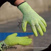 SRSAFETY winter use style,german latex foam gloves